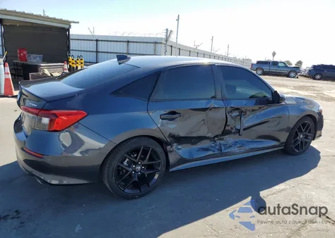 2023 Honda Civic Sport из США, поврежденный, VIN 2HGFE2F52PH521657